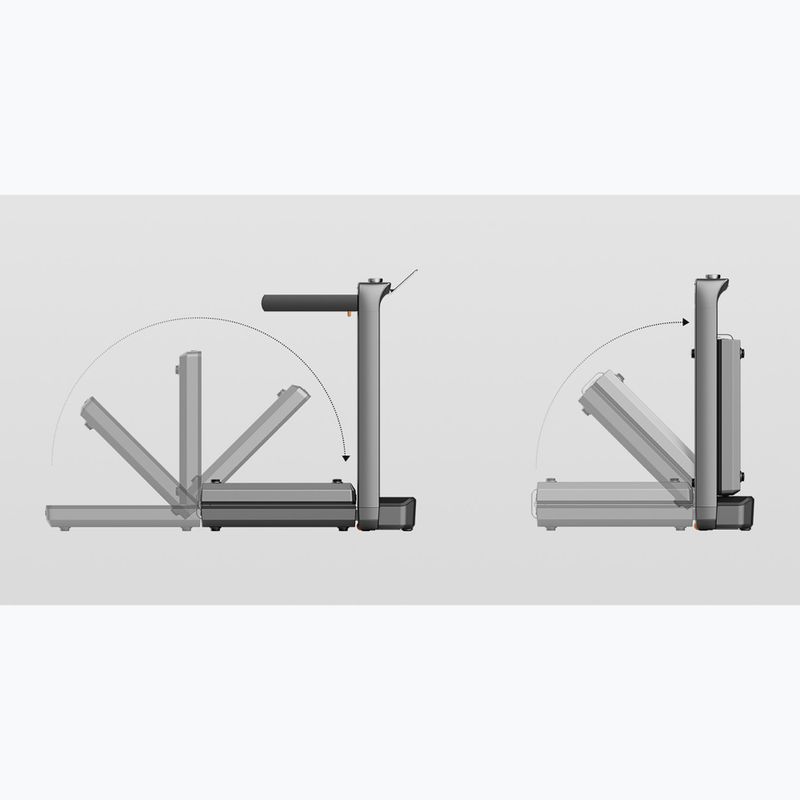 Elektrinis bėgimo takelis Kingsmith MX16+ WalkingPad black/gray 13