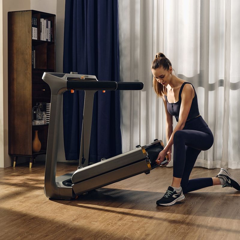 Elektrinis bėgimo takelis Kingsmith X218 WalkingPad black/gray 23