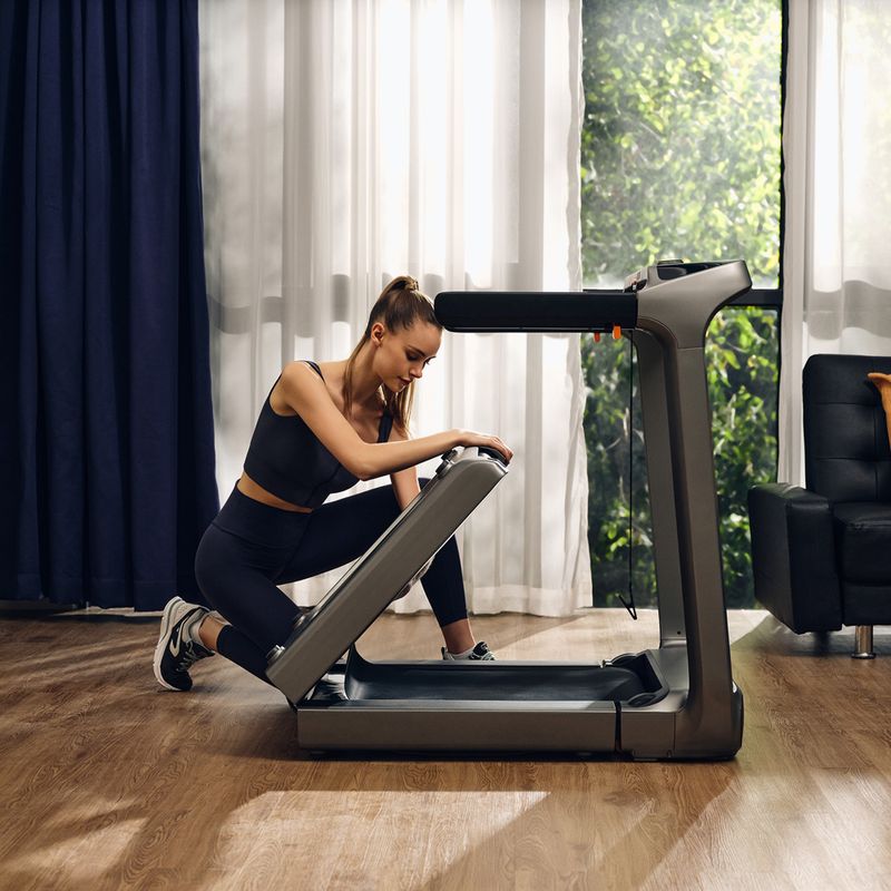 Elektrinis bėgimo takelis Kingsmith X218 WalkingPad black/gray 24