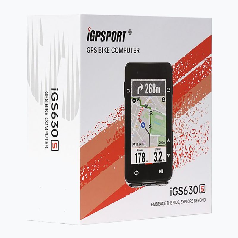 Dviračio navigacija IGPSport IGS630S black 7