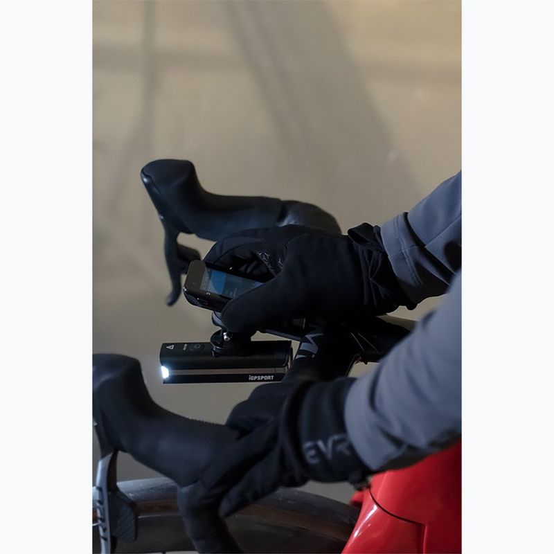 Priekinis dviračio žibintas iGPSPORT VS1200 + M80 black 9