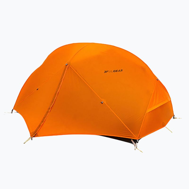 2 vietų stovyklavimo palapinė 3F UL GEAR Piaoyun 2P 15D Orange
