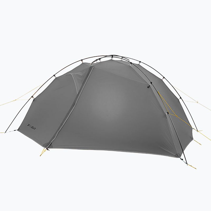 2 vietų stovyklavimo palapinė 3F UL GEAR Taiji 2P 15D Grey