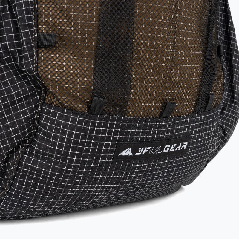 Turistinė kuprinė 3F UL Qidian Pro 46+10L Brown 5
