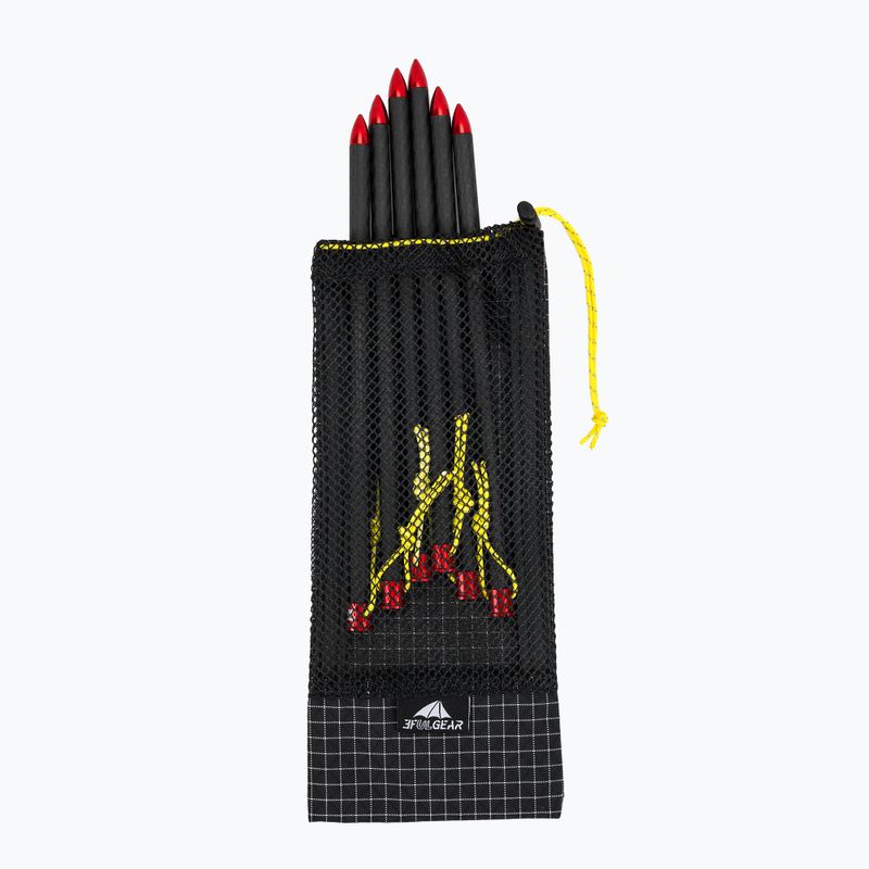 Kraštai palapinėms 3F UL Carbon Long Black 5