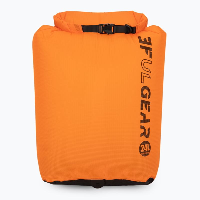 Vandeniui atsparus maišas 3F UL Square-Bottom Dry Bag 24l Orange