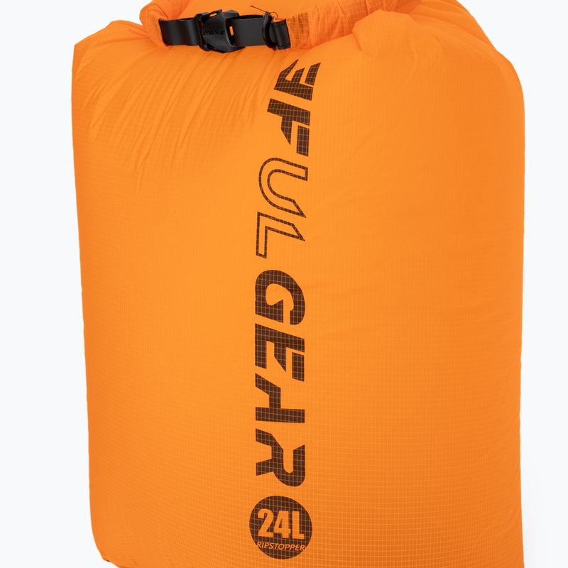 Vandeniui atsparus maišas 3F UL Square-Bottom Dry Bag 24l Orange 3