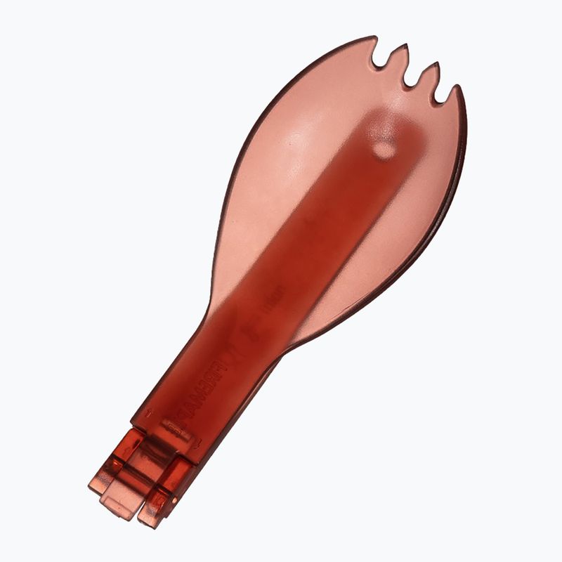 Šakutė Fire-Maple Color Tritan red 2