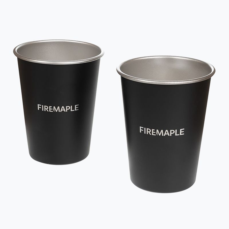 Puodelių rinkinys Fire-Maple Antarcti black 2