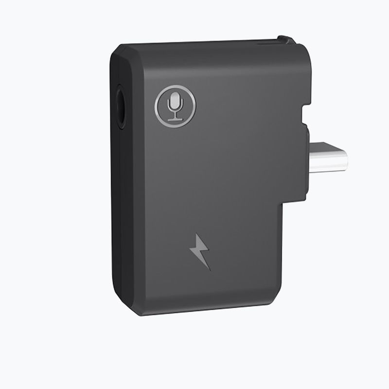 Insta360 ONE X2 mikrofono adapteris juodas CY-IN-001