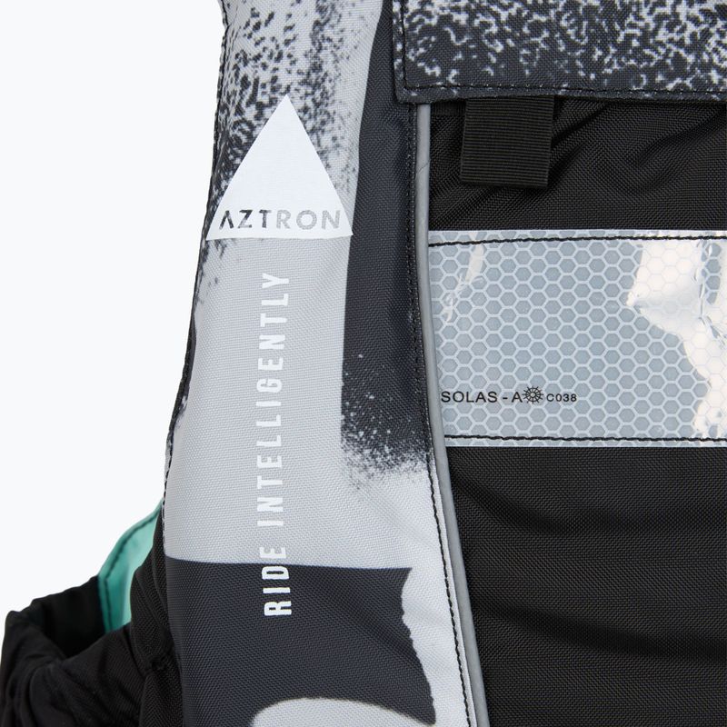 Vyriška apsauginė liemenė Aztron N-SV 3.0 Nylon puzzle grey/mint 5
