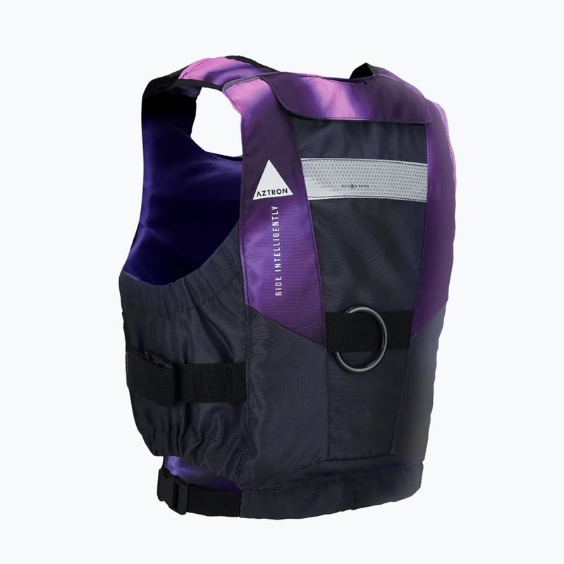 Moteriška apsauginė liemenė Aztron N-SV 3.0 Nylon black/radiant purple 2
