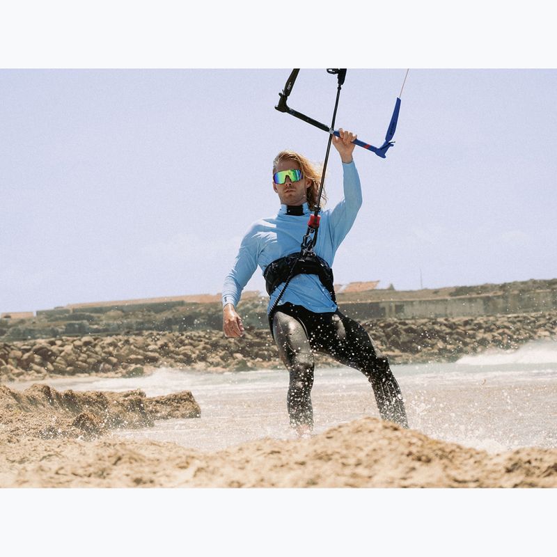 Vyriški plaukimo marškinėliai ilgomis rankovėmis Aztron Surfing Hooded Rashguard 9