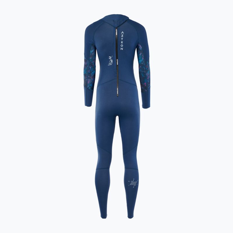 Moteriškas plaukimo kostiumas Aztron Aurora Fullsuit 3/2 mm 2