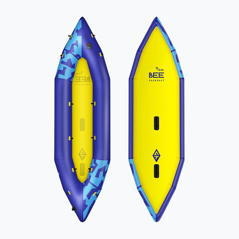 Pripučiama dvivietė baidarė Aquatone Bee Inflatable Pack Raft 11'8" 356 cm 2