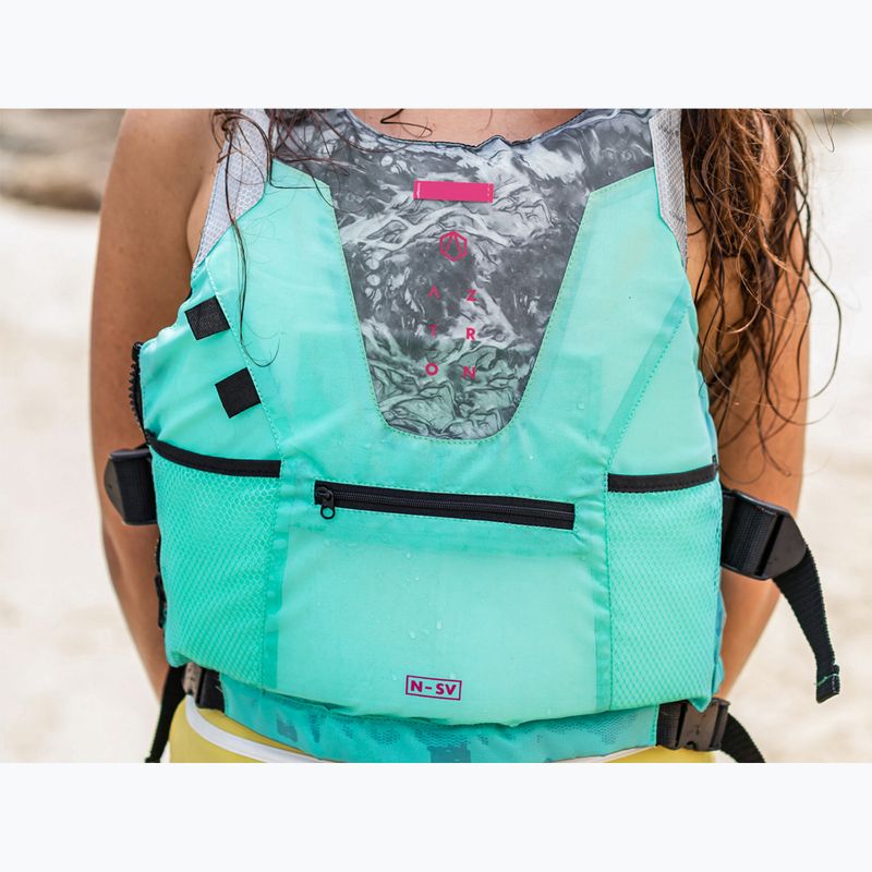 Moteriška apsauginė liemenė Aztron N-SV 2.0 aqua green 12