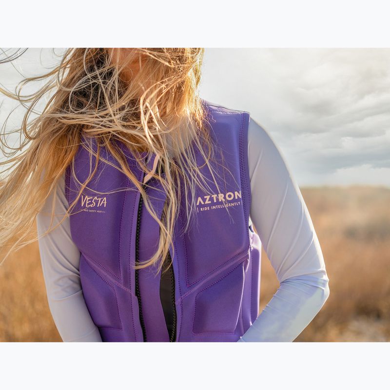 Aztron Vesta neopreninė moteriška plūduriavimo liemenė violetinė 6