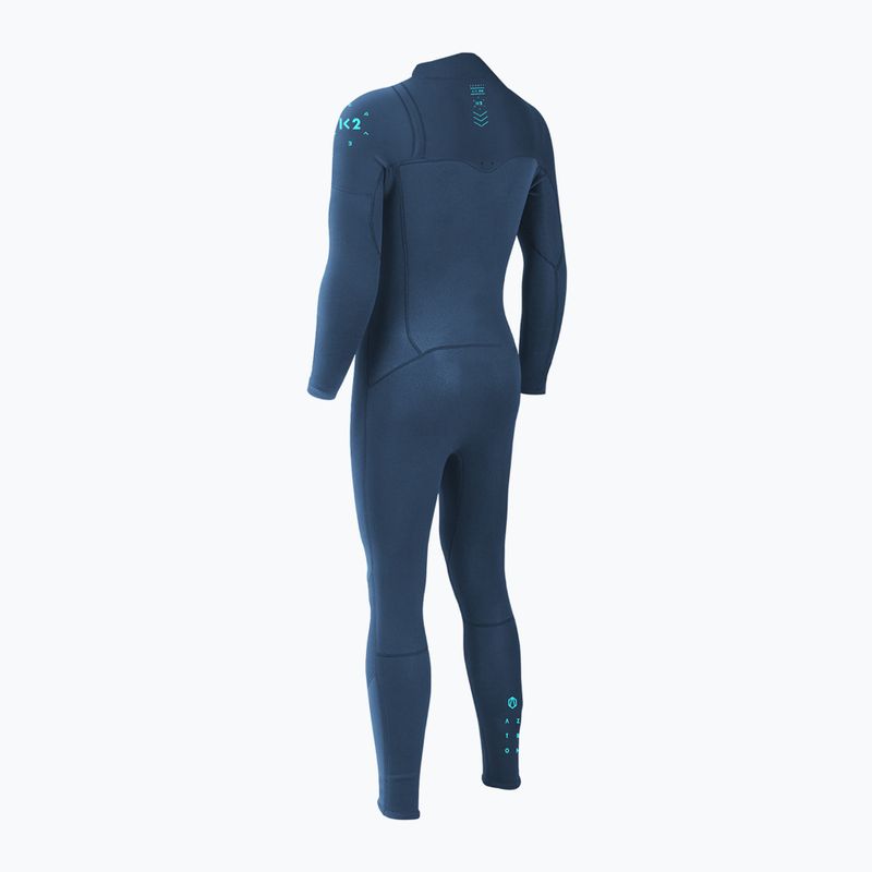Vyriškas plaukimo kostiumas Aztron Kepler K2 Fullsuit Chest Zip 2/2 mm 2