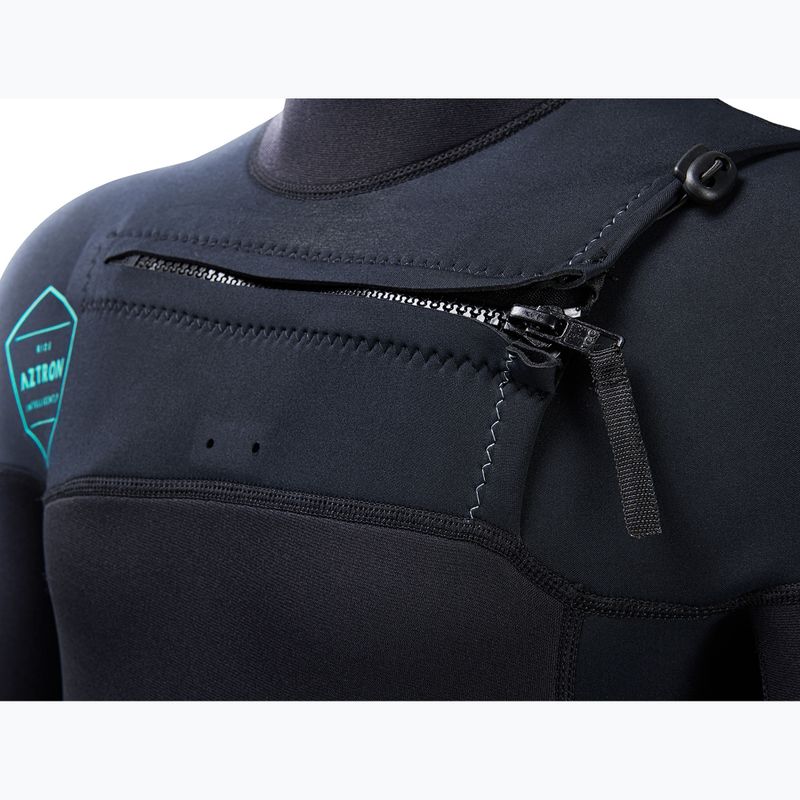 Vyriškas plaukimo hidrokostiumas Aztron Kepler K1 Shorty Chest Zip 3/2 mm 4
