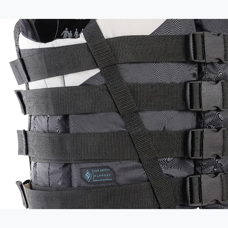 Apsauginė liemenė Aquatone Select Safety Vest black/white 4