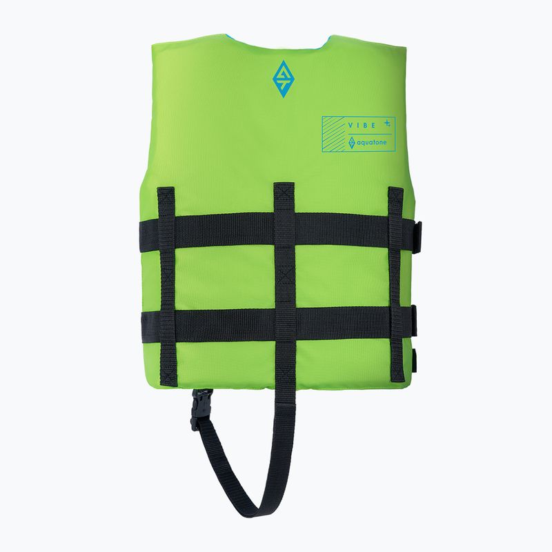 Apsauginė liėmenė vaikams Aquatone Vibe Youth Safety Vest green 2
