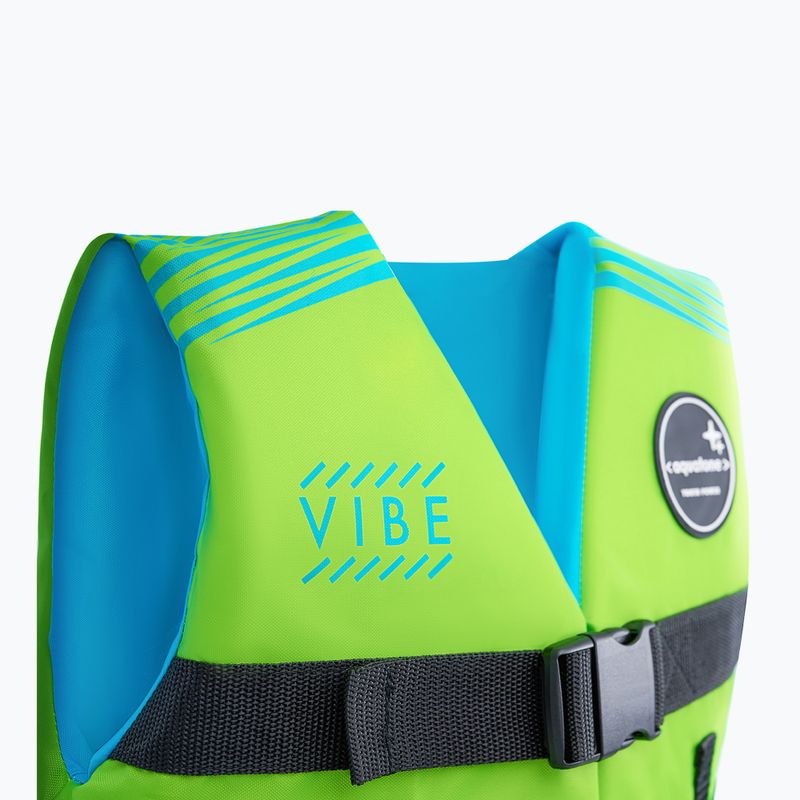 Apsauginė liėmenė vaikams Aquatone Vibe Youth Safety Vest green 4