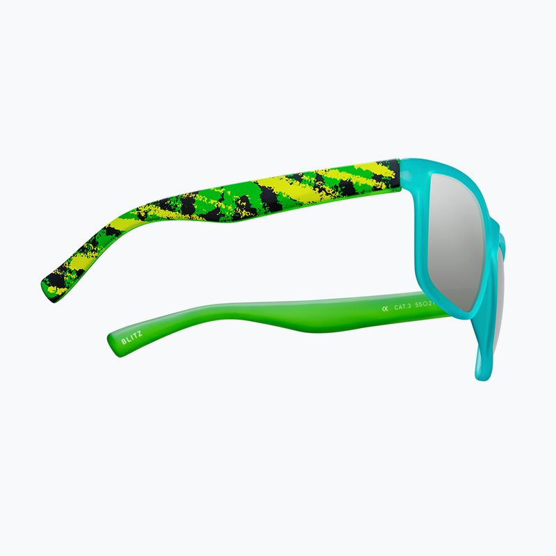 Akiniai nuo saulės Aztron Blitz green/teal/blacktortoise/polarized silver blue mirror/grey 4