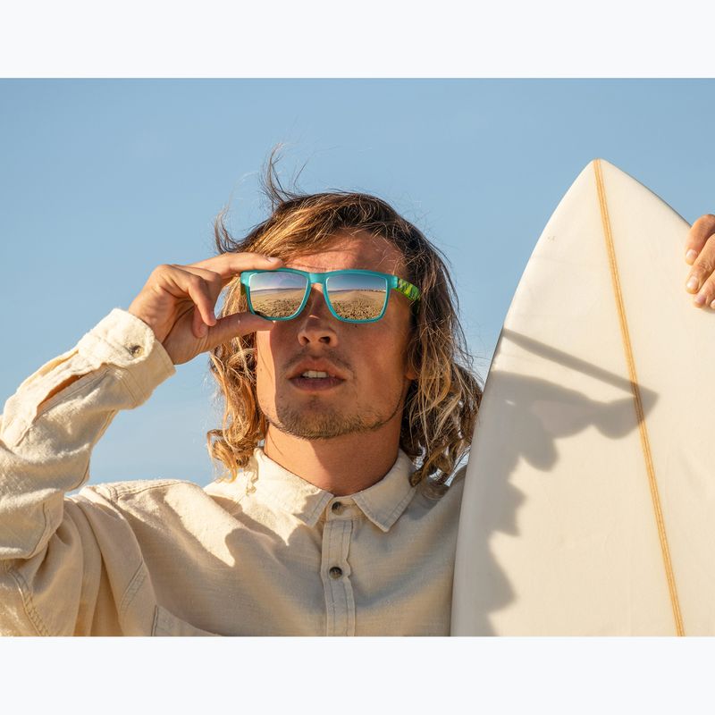 Akiniai nuo saulės Aztron Blitz green/teal/blacktortoise/polarized silver blue mirror/grey 6