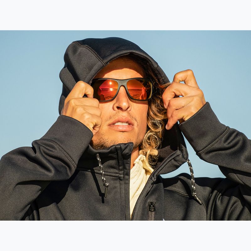 Akiniai nuo saulės Aztron Avatar-X2 matt black/gloss blue/polarized sahara red mirror/brown 8