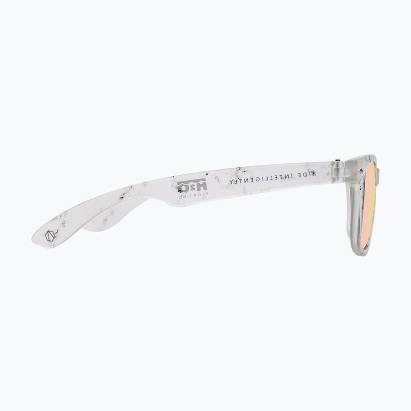 Akiniai nuo saulės Aztron Party white marble print/polarized rose pink mirror/brown 5