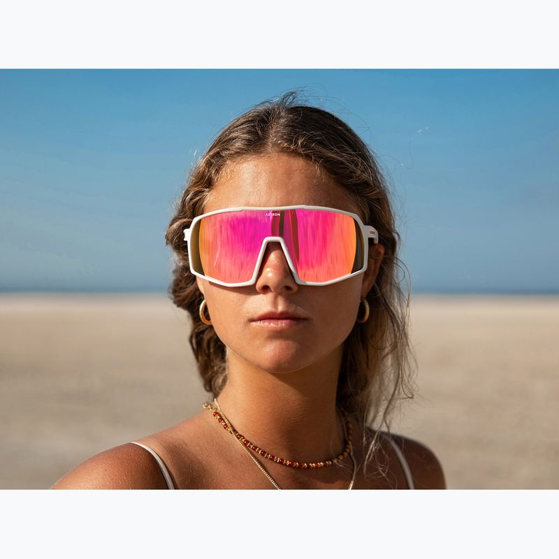 Akiniai nuo saulės Aztron Miami Floating Active Epic Dream white/pink 9
