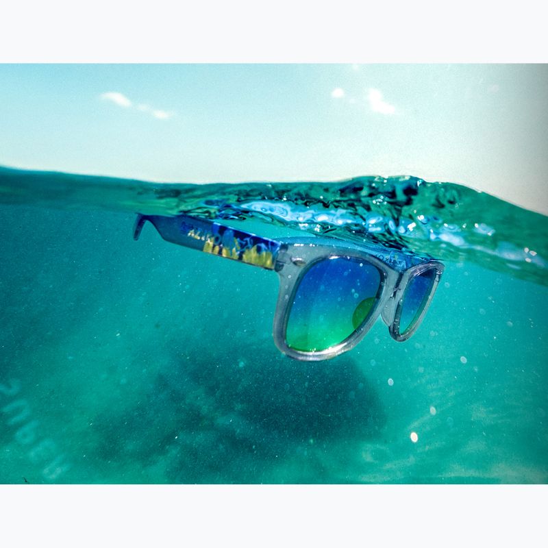 Vaikiški saulės akiniai Aztron Shine spark lime/wayve/polarized green/yellow mir/grey 4