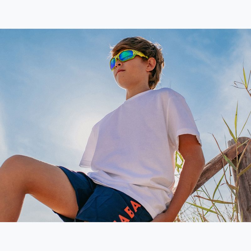 Vaikiški saulės akiniai Aztron Shine spark lime/wayve/polarized green/yellow mir/grey 5