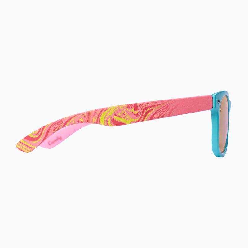 Vaikiški saulės akiniai Aztron Candy candy pink/twisty/polarized rainbow pink mir/grey. 3