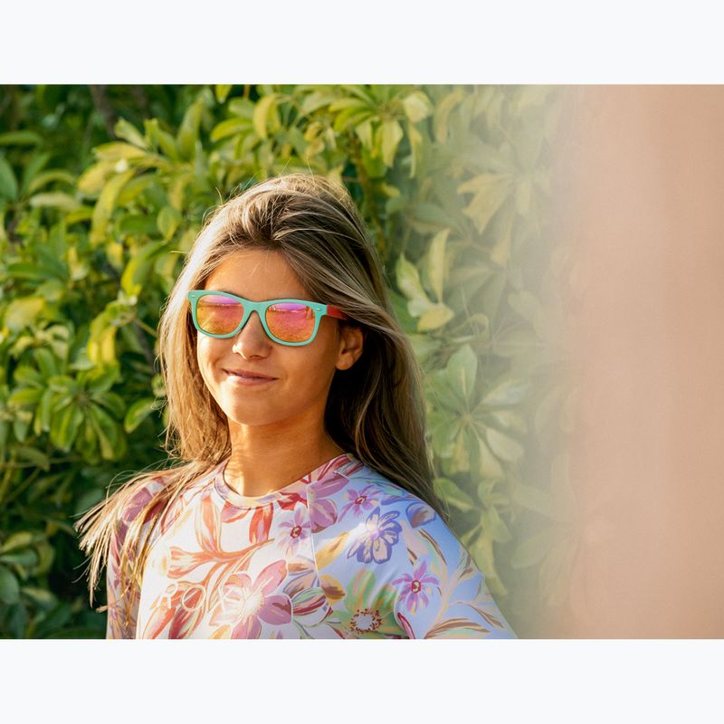 Vaikiški saulės akiniai Aztron Candy candy pink/twisty/polarized rainbow pink mir/grey. 5