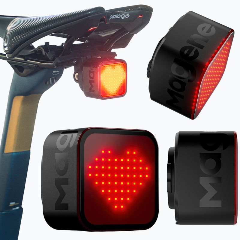 Galinis dviračio žibintas Magene L308 Saddle 6