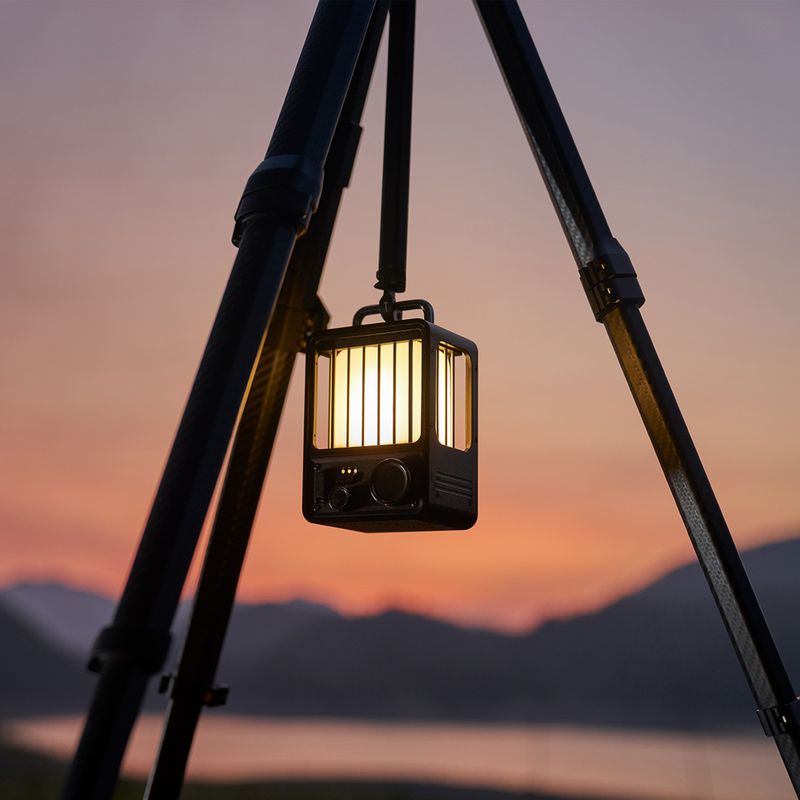 Turistinė lempa Flextail Villa green 12