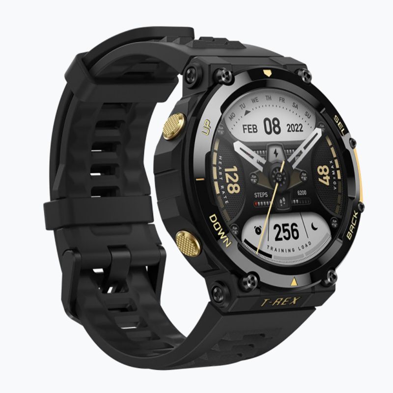 Laikrodis Amazfit T-Rex 2 astro black/gold A2170 2