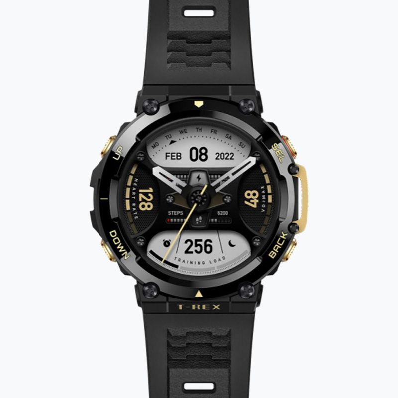 Laikrodis Amazfit T-Rex 2 astro black/gold A2170 6