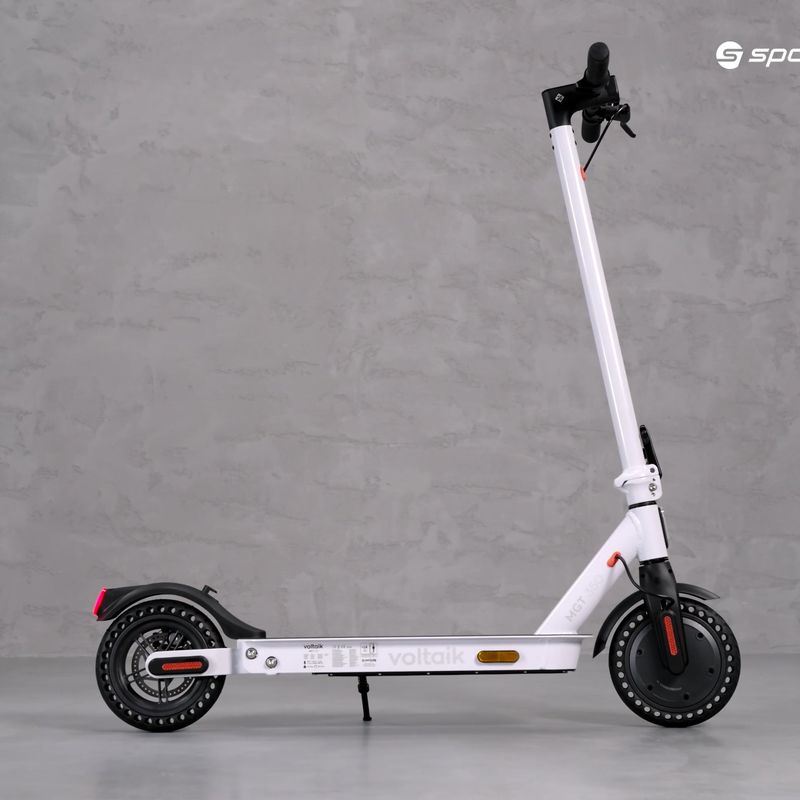 Street Surfing Voltaik Mgt 350 elektrinis motoroleris baltas 10