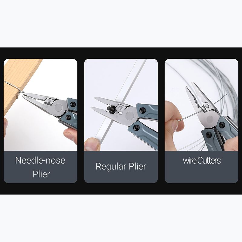 Daugiafunkcinis įrankis Nextool Sailor Pro S30 Multifunctional Pilers silver 8