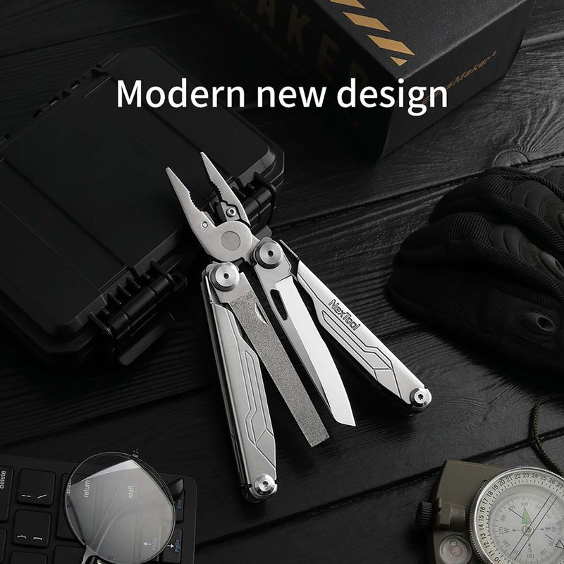 Daugiafunkcinis įrankis Nextool Flagship Captain Multi Tool silver 5