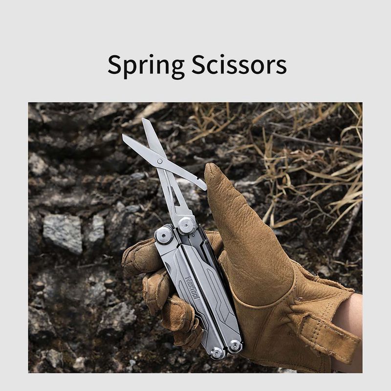 Daugiafunkcinis įrankis Nextool Flagship Captain Multi Tool silver 6