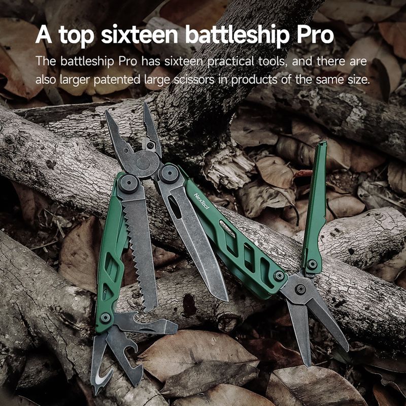 Daugiafunkcinis įrankis Nextool Flagship Pro F30 Multi Tool green 8