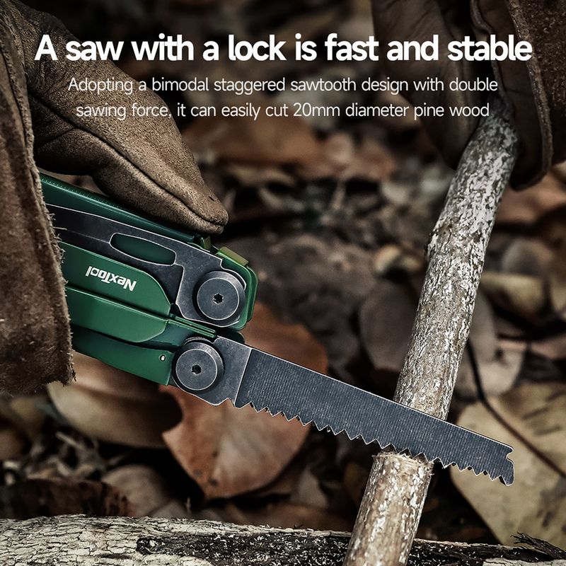 Daugiafunkcinis įrankis Nextool Flagship Pro F30 Multi Tool green 10