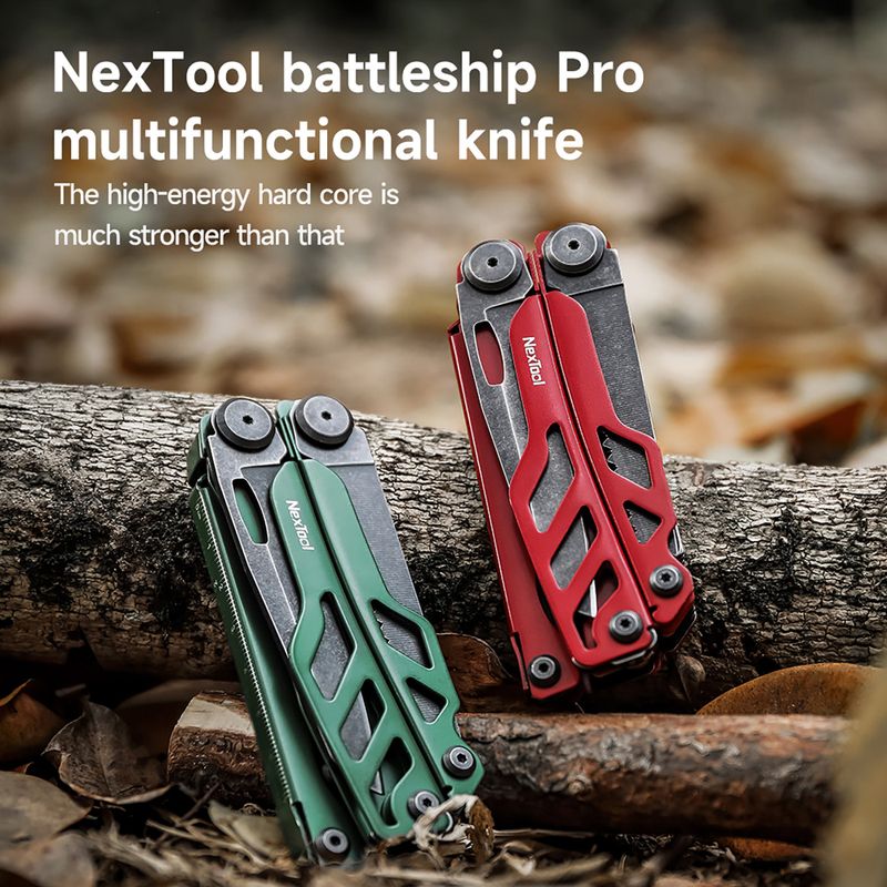 Daugiafunkcinis įrankis Nextool Flahship Pro F30 Multi Tool red 7