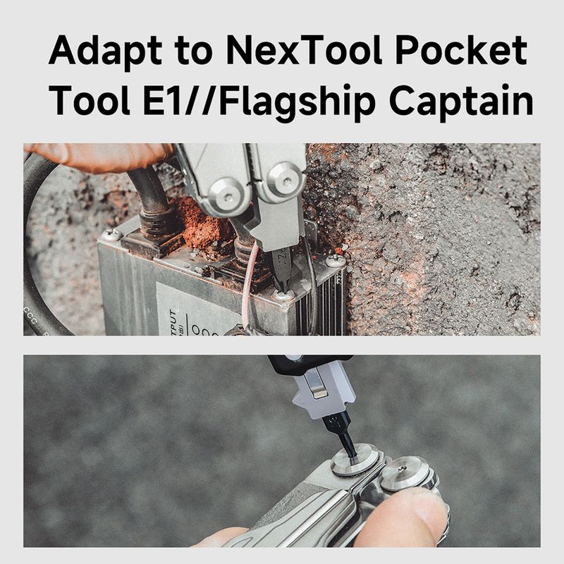 Bitų rinkinys Nextool Bit Kit AS1 black 5