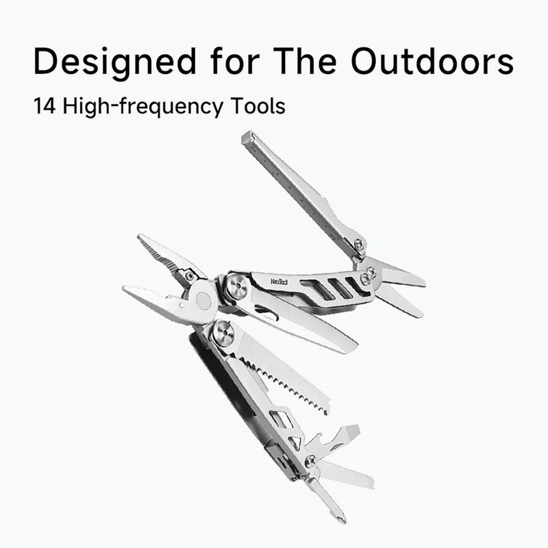 Daugiafunkcinis įrankis Nextool Flagship Max F30 Multi Tool silver 2
