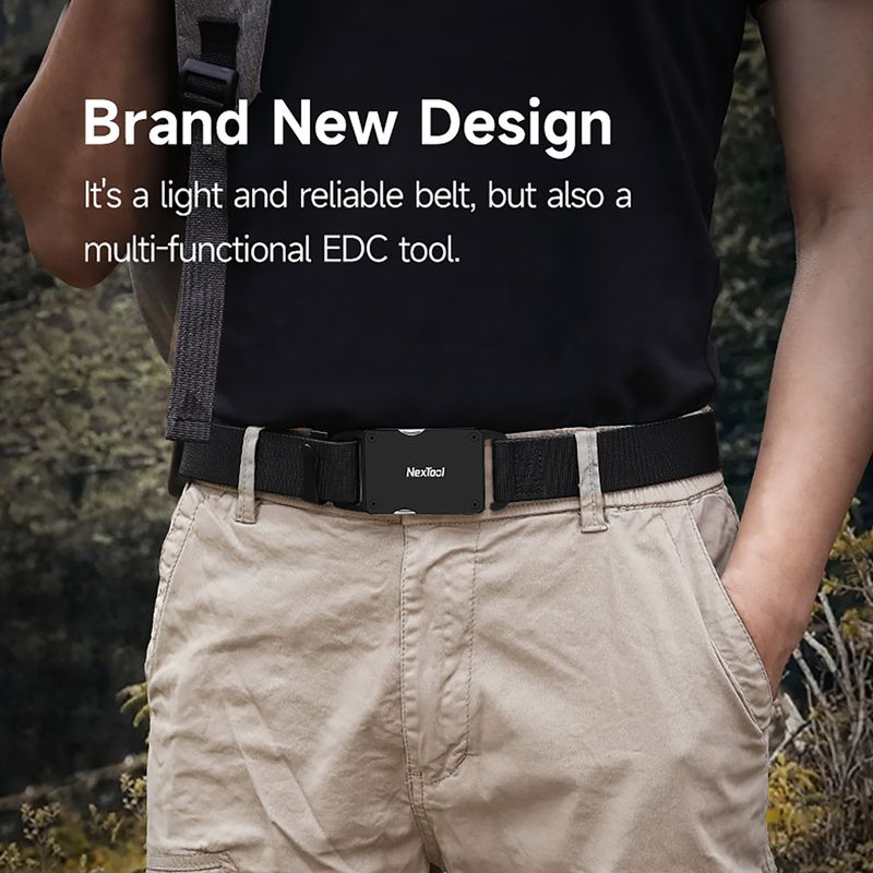 Kelnių diržas Nextool Multifunctional P50 czarny 7