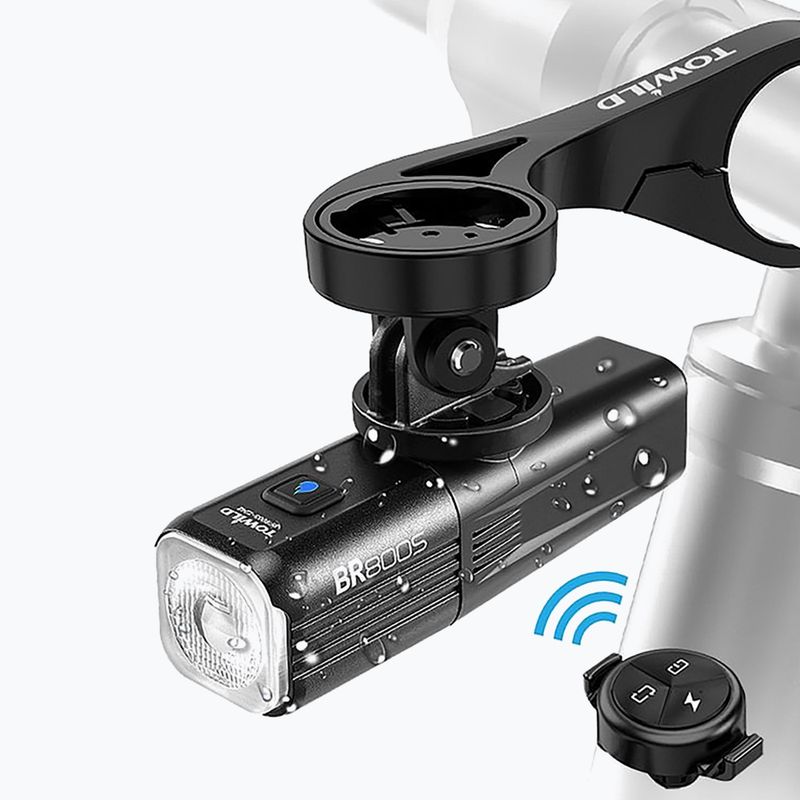 Priekinis dviračio žibintas Towild BR800S black 3